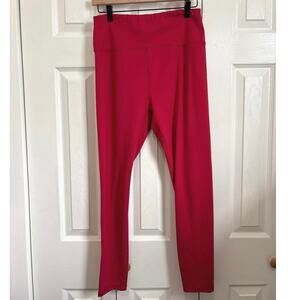 Reformation Red Eco Move Sustainable Leggings Size XL